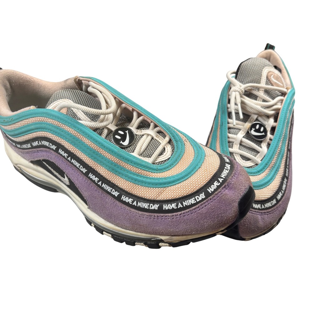 Nike Air Max 97 Mens Size 13 Purple Teal Have A Nike Day BQ9130-400